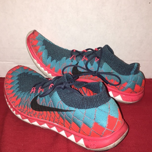 nike free flyknit 3.0 orange